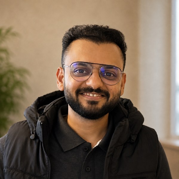 Portrait of Mehul Vajir