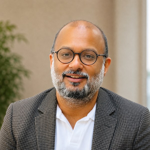 Portrait of Mrinal Sinha